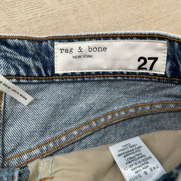 Rag & Bone High-rise Jean Shorts - Picture 9 of 9